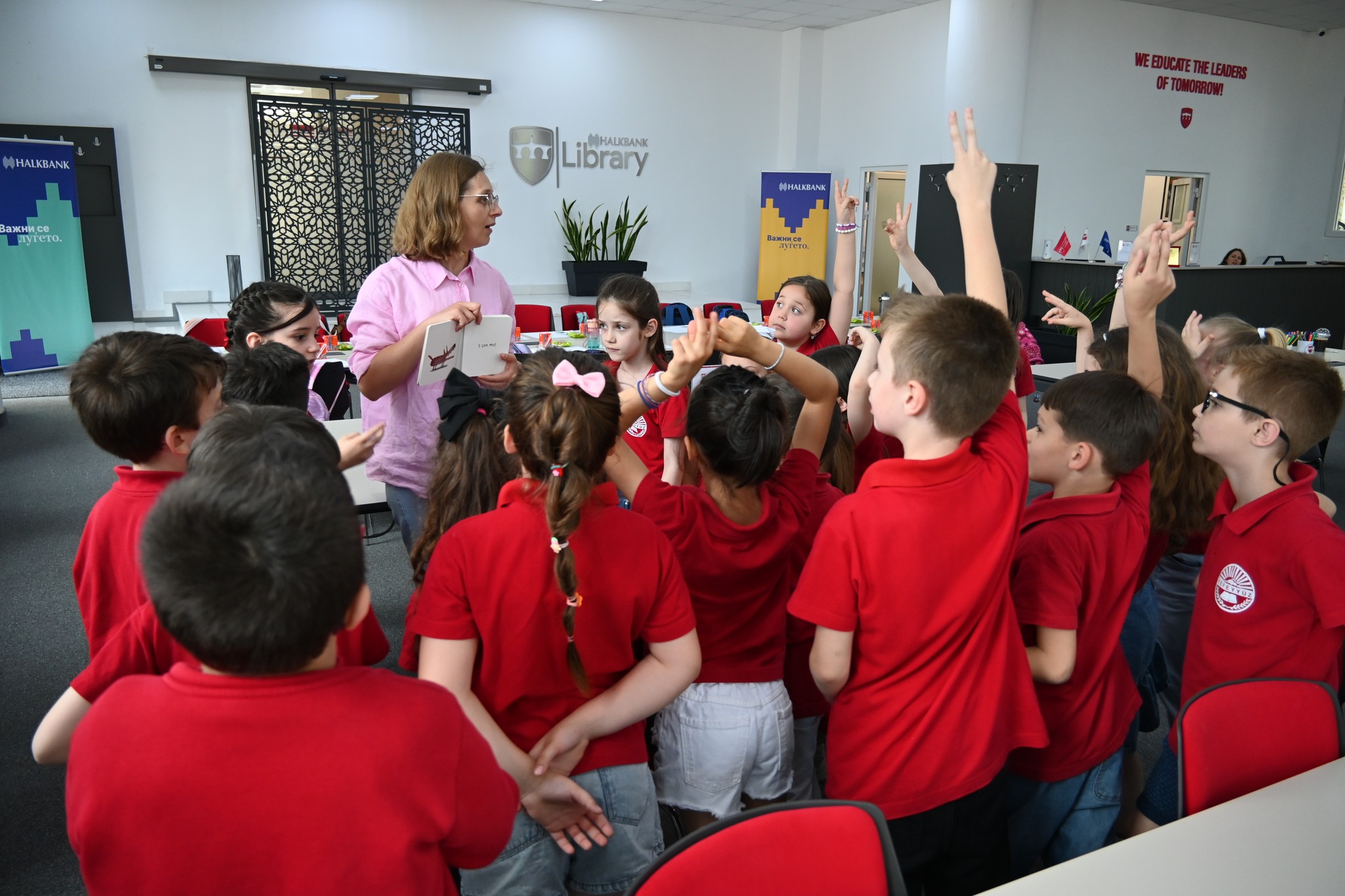 Interactive Book Reading Workshop for students of Tefeyyüz Primary School