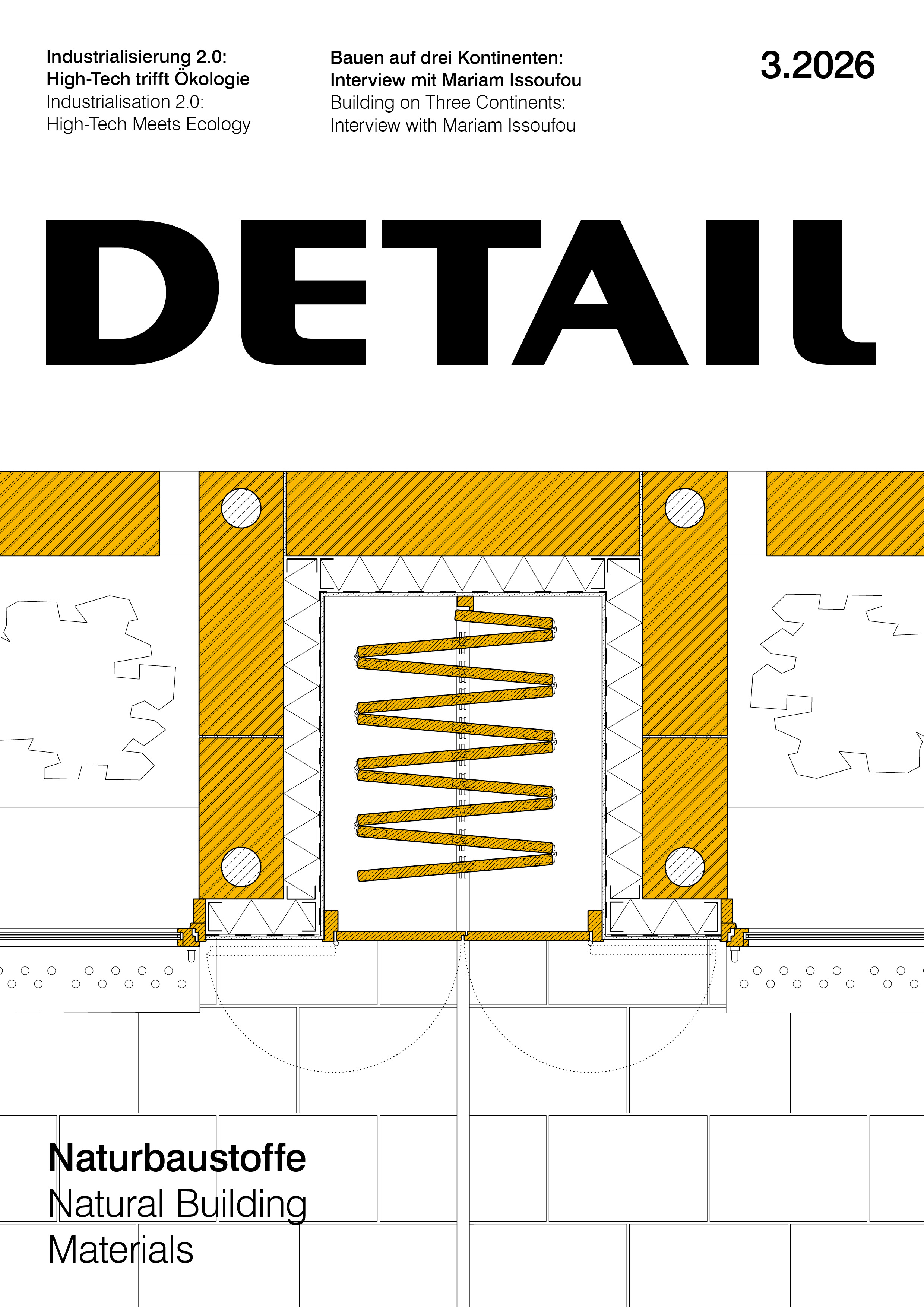 New Arrival: DETAIL 3.2026 – Natural Building Materials